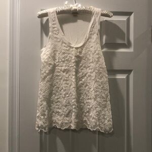 J Crew Lace Tank, XXS